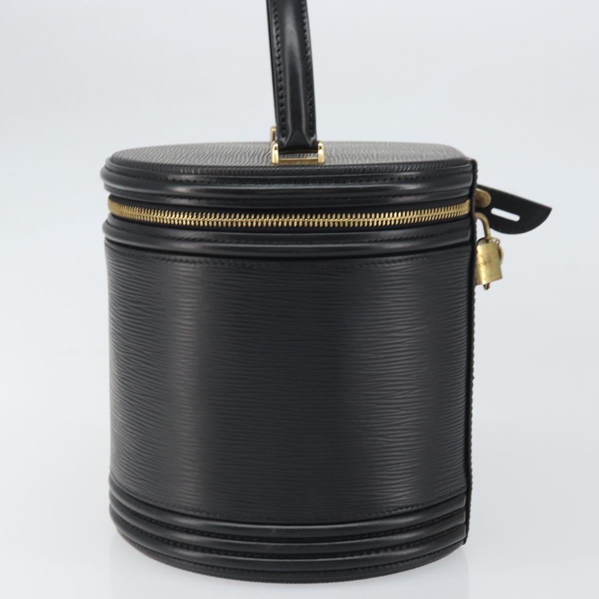 LOUIS VUITTON Epi Cannes Hand Bag Black M48032 LV Auth ep13228