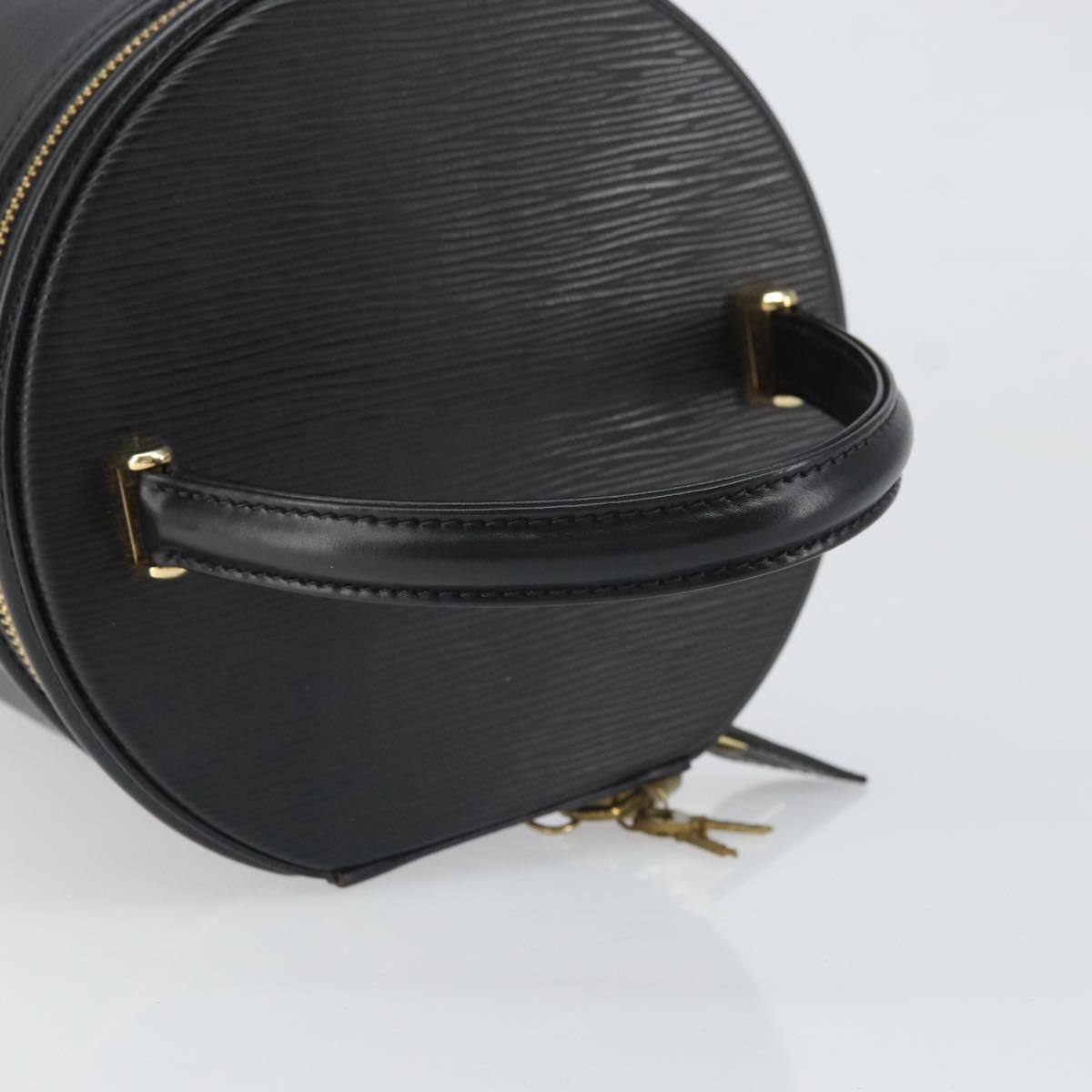 LOUIS VUITTON Epi Cannes Hand Bag Black M48032 LV Auth ep13228