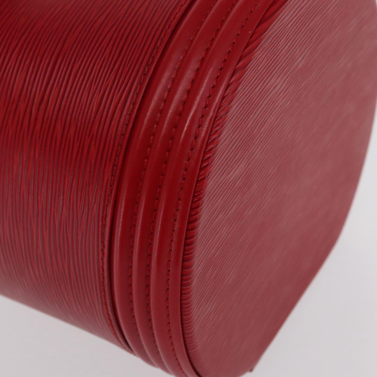 LOUIS VUITTON Epi Cannes Hand Bag Red M48037 LV Auth ep13229