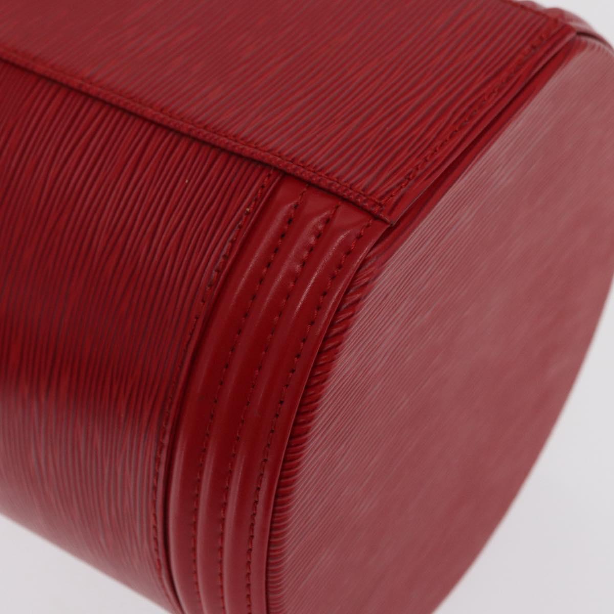 LOUIS VUITTON Epi Cannes Hand Bag Red M48037 LV Auth ep13229