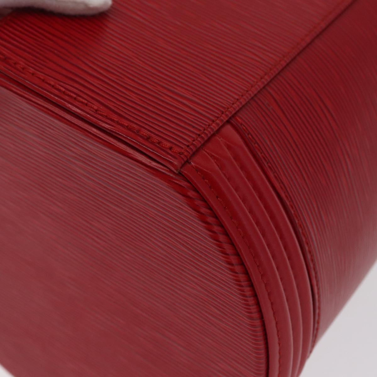 LOUIS VUITTON Epi Cannes Hand Bag Red M48037 LV Auth ep13229