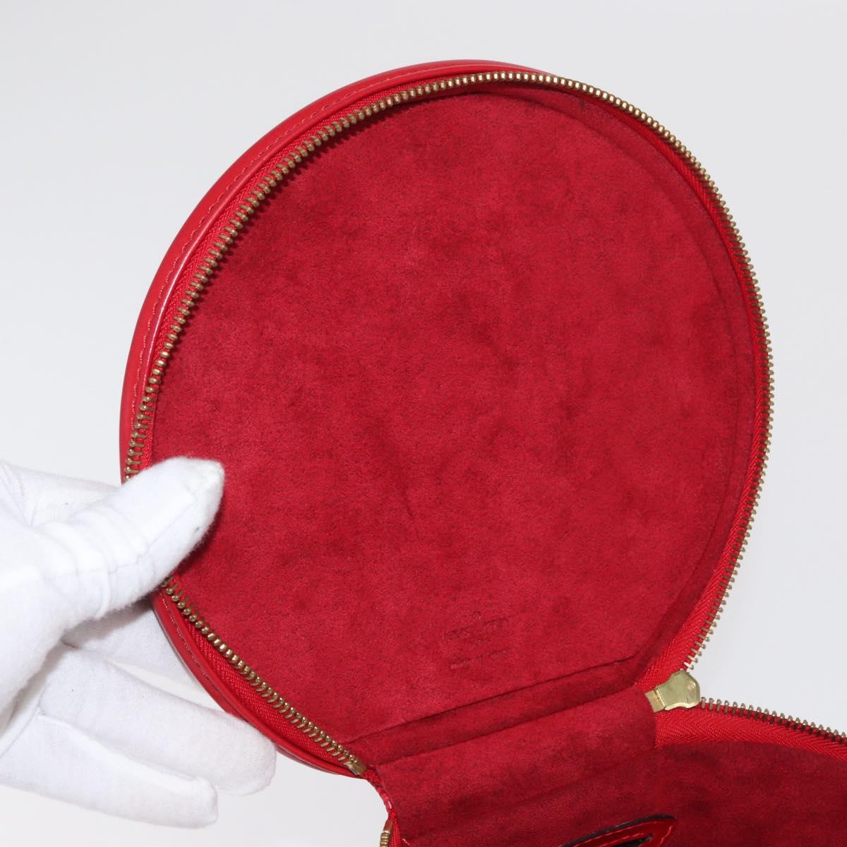 LOUIS VUITTON Epi Cannes Hand Bag Red M48037 LV Auth ep13229