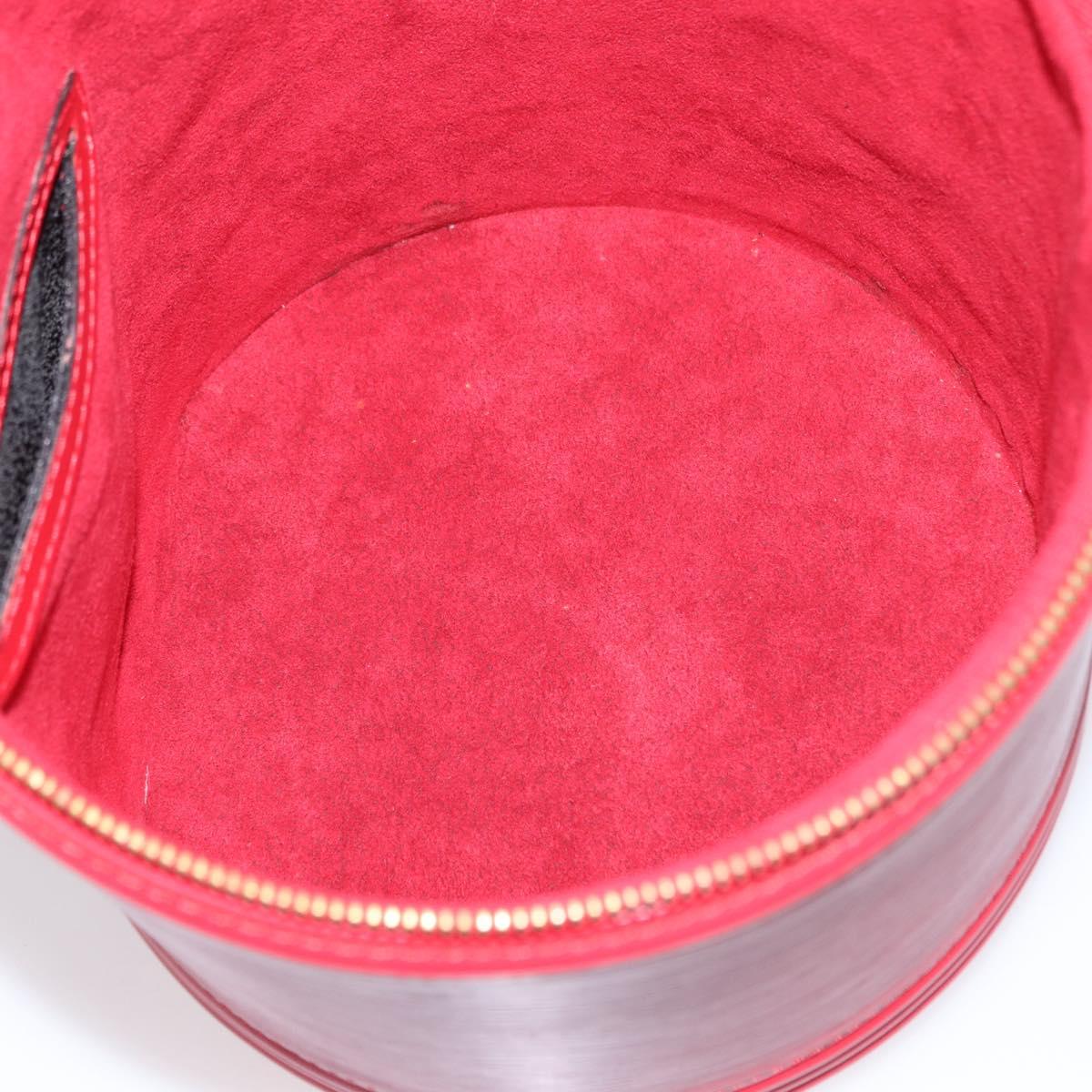 LOUIS VUITTON Epi Cannes Hand Bag Red M48037 LV Auth ep13229