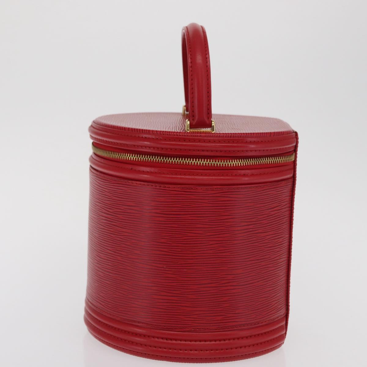 LOUIS VUITTON Epi Cannes Hand Bag Red M48037 LV Auth ep13229