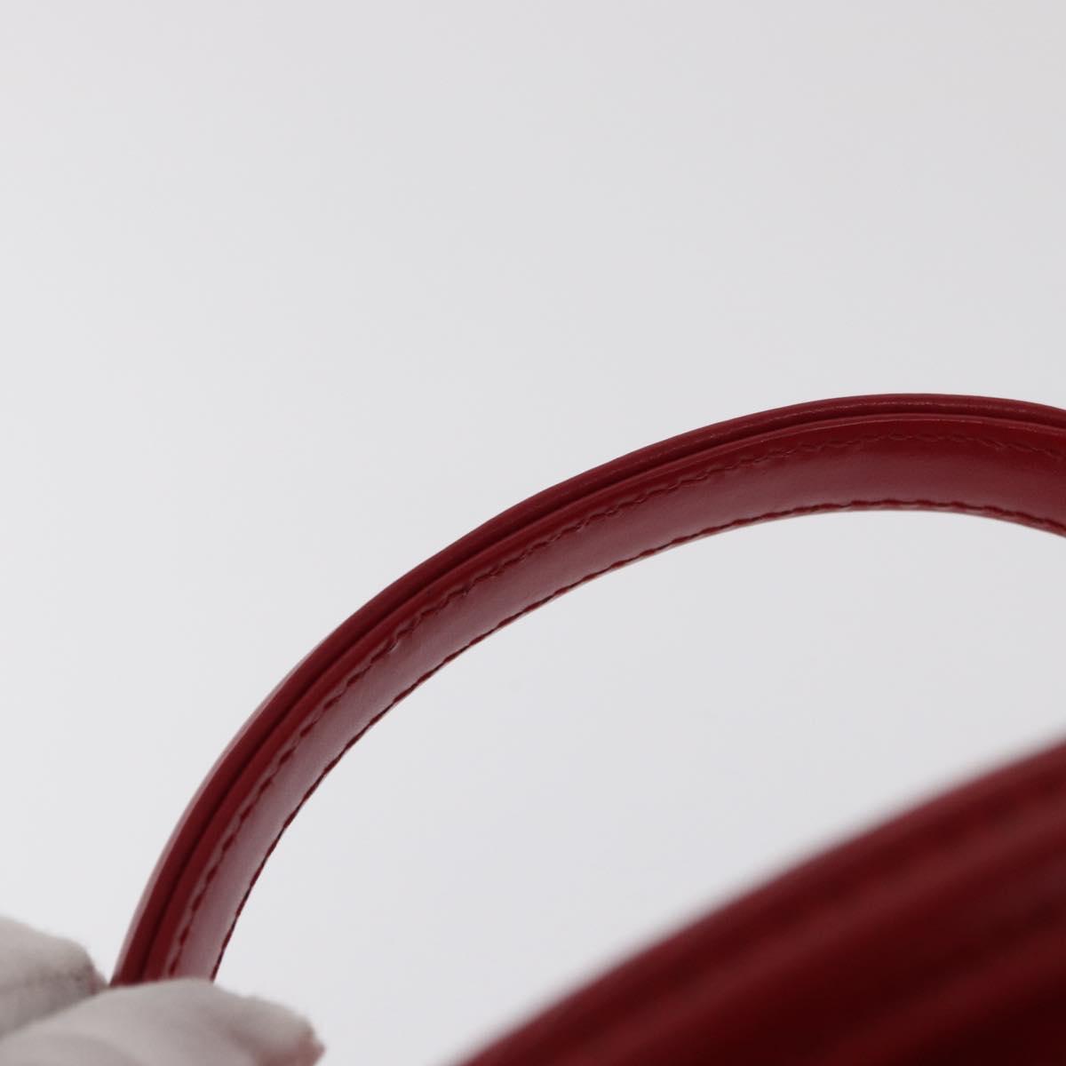 LOUIS VUITTON Epi Cannes Hand Bag Red M48037 LV Auth ep13229