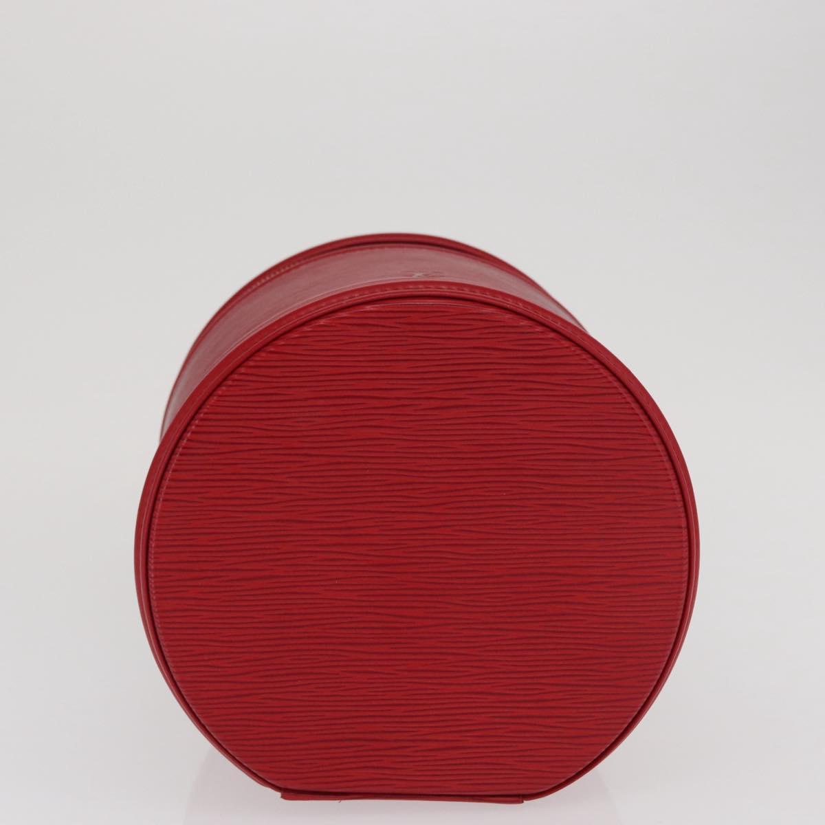 LOUIS VUITTON Epi Cannes Hand Bag Red M48037 LV Auth ep13229