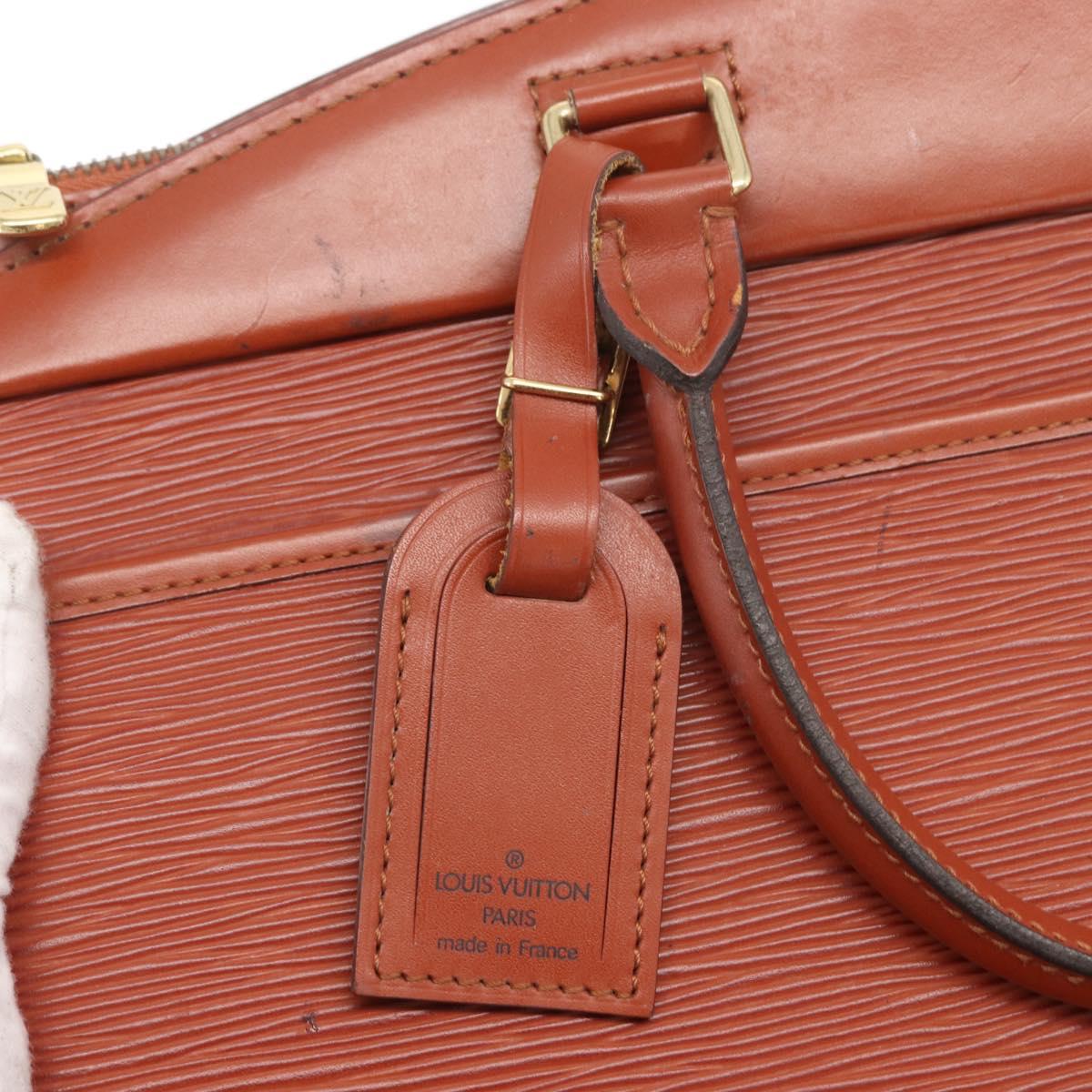 LOUIS VUITTON Epi Riviera Hand Bag Brown M48183 LV Auth ep13237
