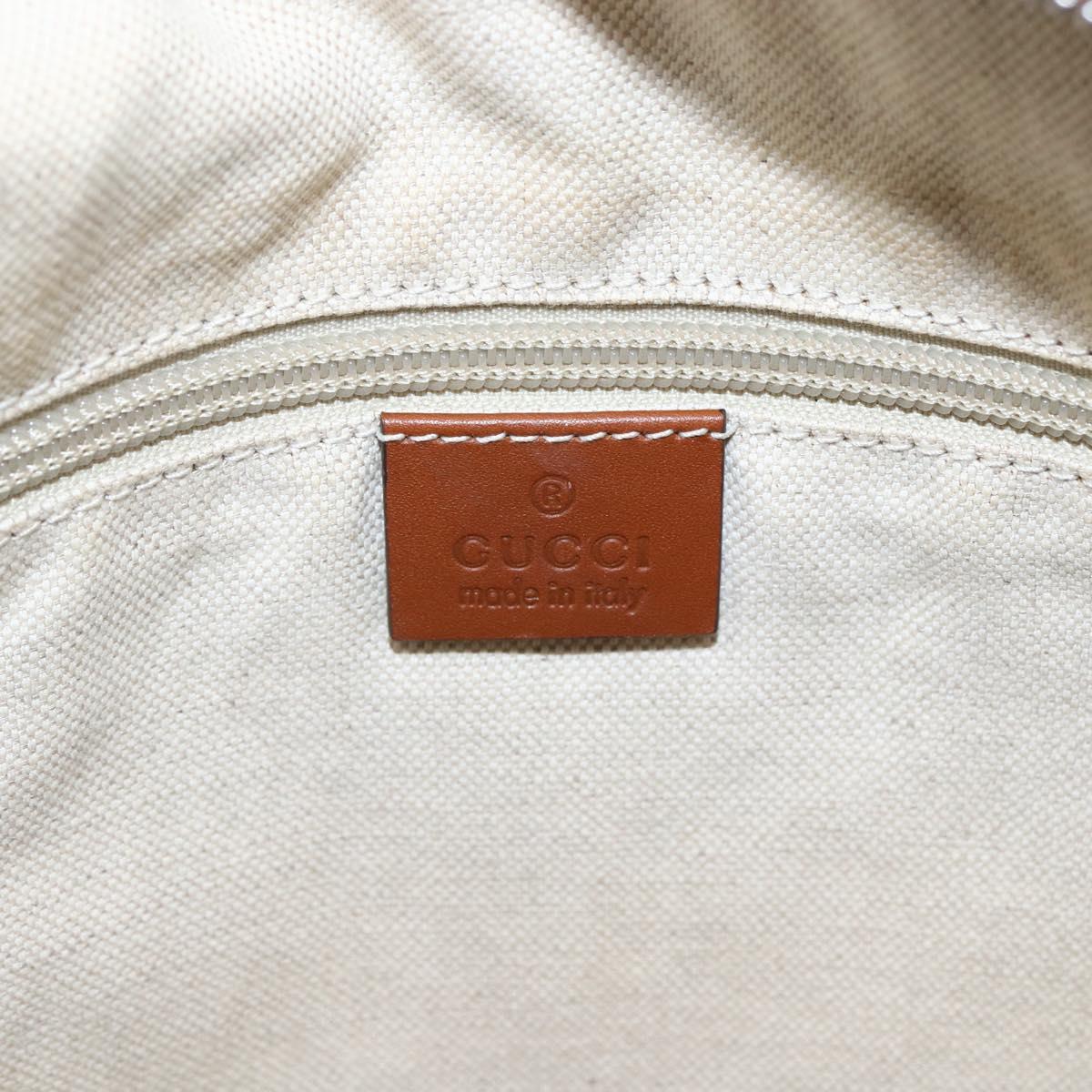 GUCCI GG Canvas Shoulder Bag Nylon Black Silver 308840 Auth ep13242