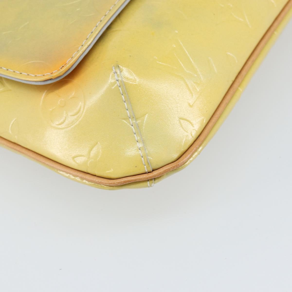 LOUIS VUITTON Monogram Vernis Thompson Street Bag Gris M91008 LV Auth ep13254