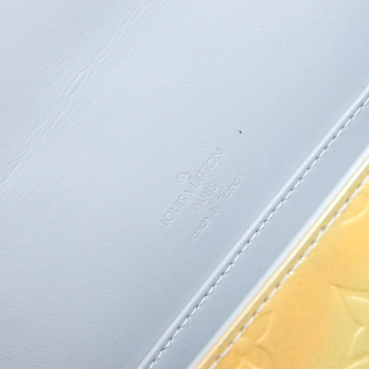 LOUIS VUITTON Monogram Vernis Thompson Street Bag Gris M91008 LV Auth ep13254