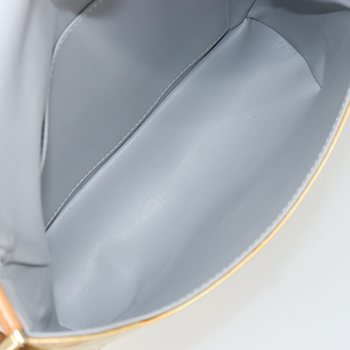 LOUIS VUITTON Monogram Vernis Thompson Street Bag Gris M91008 LV Auth ep13254