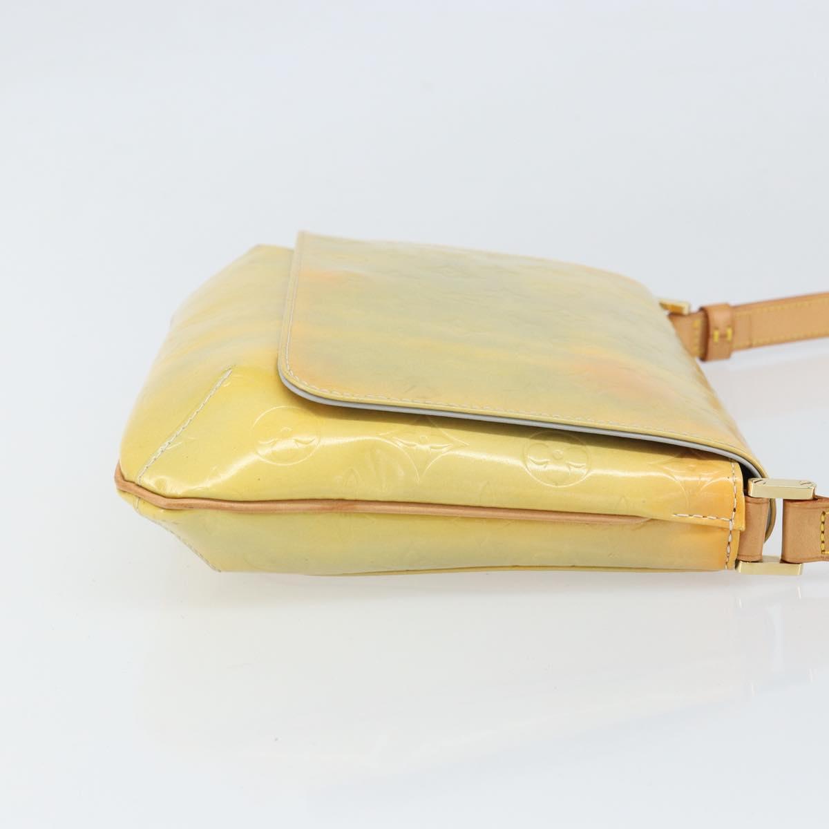 LOUIS VUITTON Monogram Vernis Thompson Street Bag Gris M91008 LV Auth ep13254