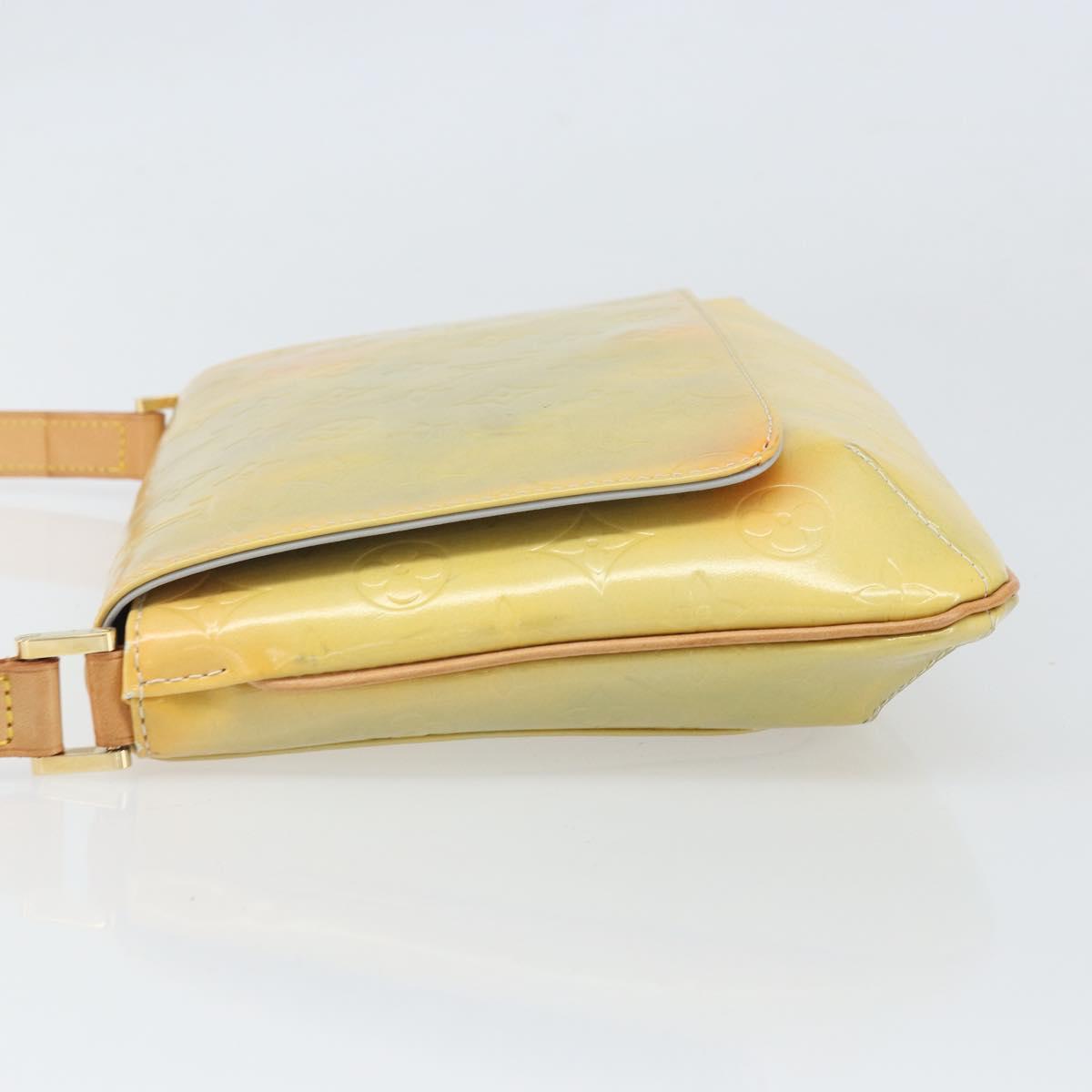 LOUIS VUITTON Monogram Vernis Thompson Street Bag Gris M91008 LV Auth ep13254