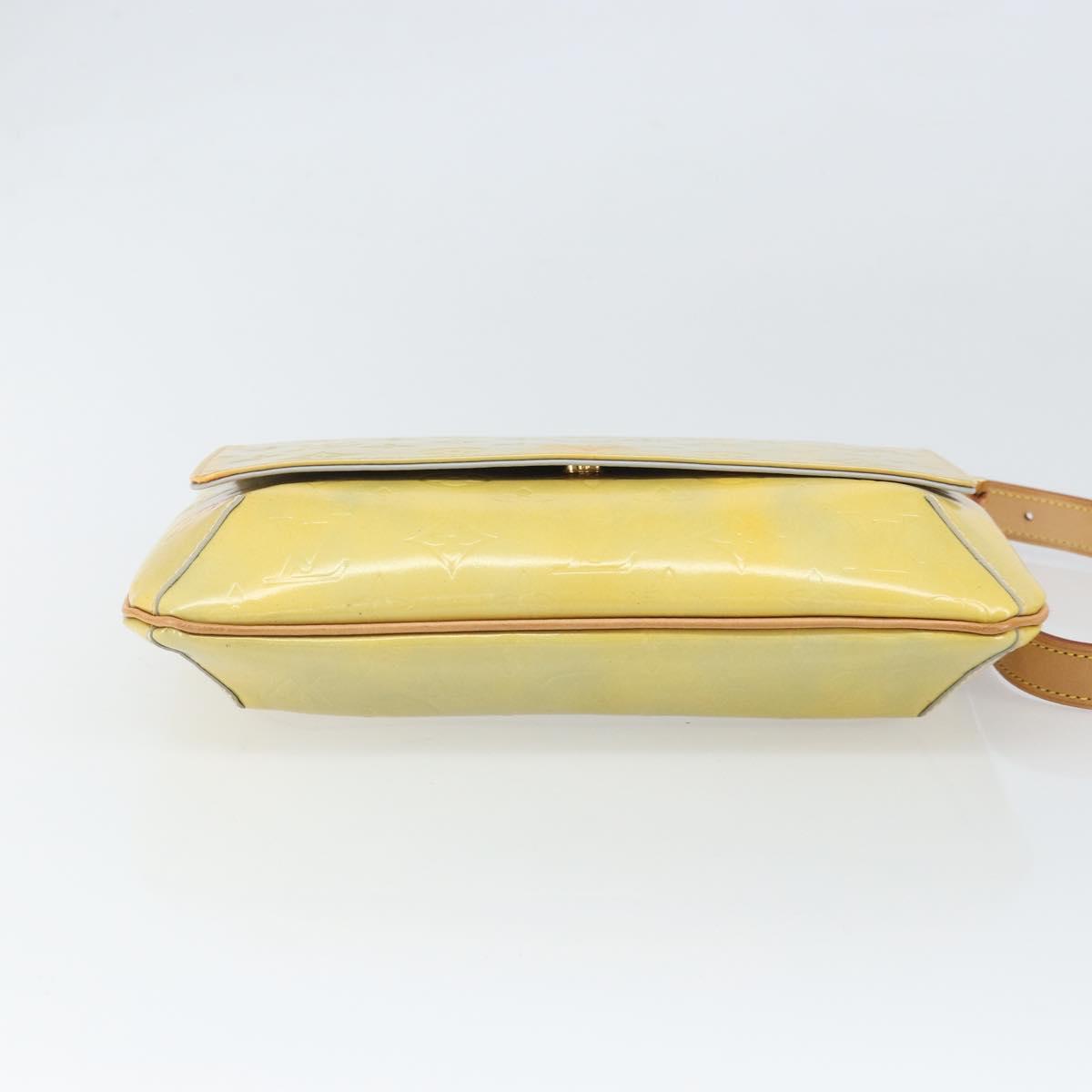 LOUIS VUITTON Monogram Vernis Thompson Street Bag Gris M91008 LV Auth ep13254