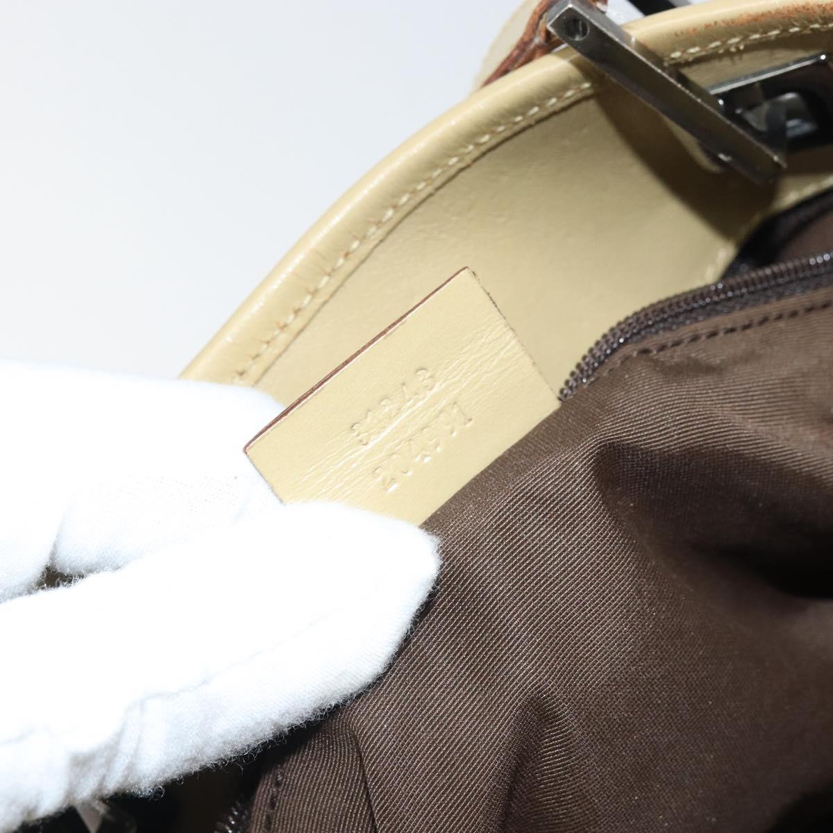 GUCCI GG Canvas Tote Bag Dark Brown Silver 31243 Auth ep13258