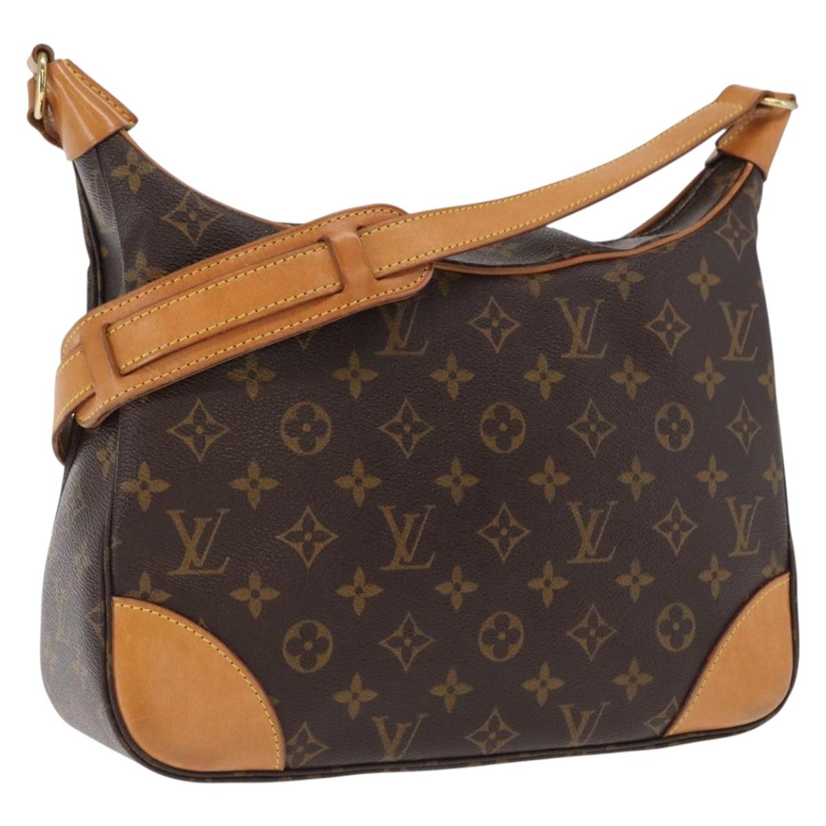 LOUIS VUITTON Monogram Boulogne 30 Shoulder Bag M51265 LV Auth ep13259