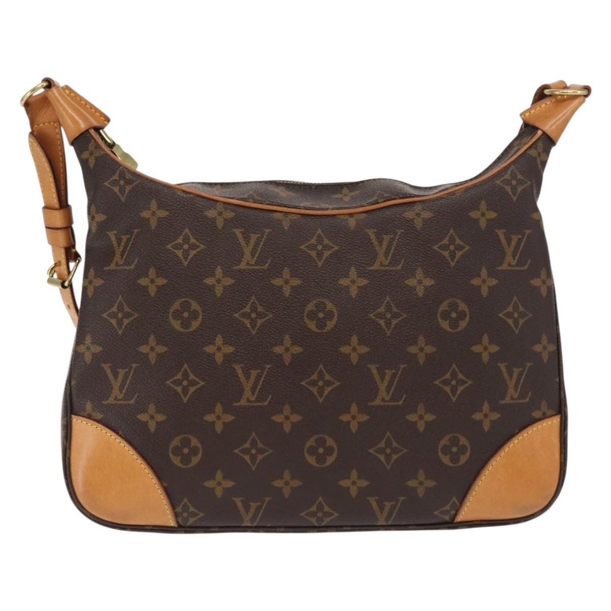 LOUIS VUITTON Monogram Boulogne 30 Shoulder Bag M51265 LV Auth ep13259