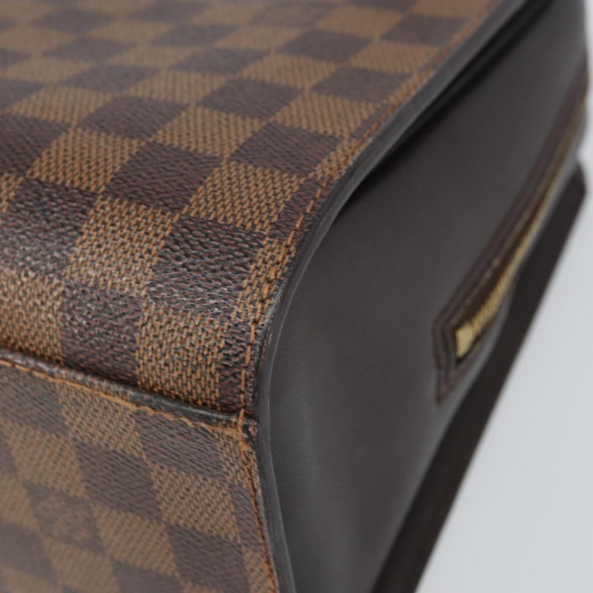 LOUIS VUITTON Damier Ebene Triana Hand Bag N51155 LV Auth ep13261