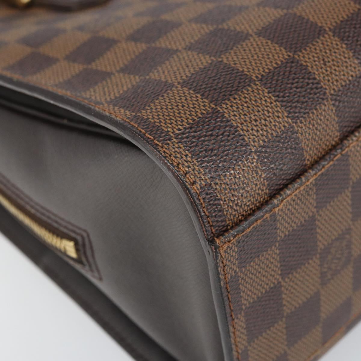 LOUIS VUITTON Damier Ebene Triana Hand Bag N51155 LV Auth ep13261