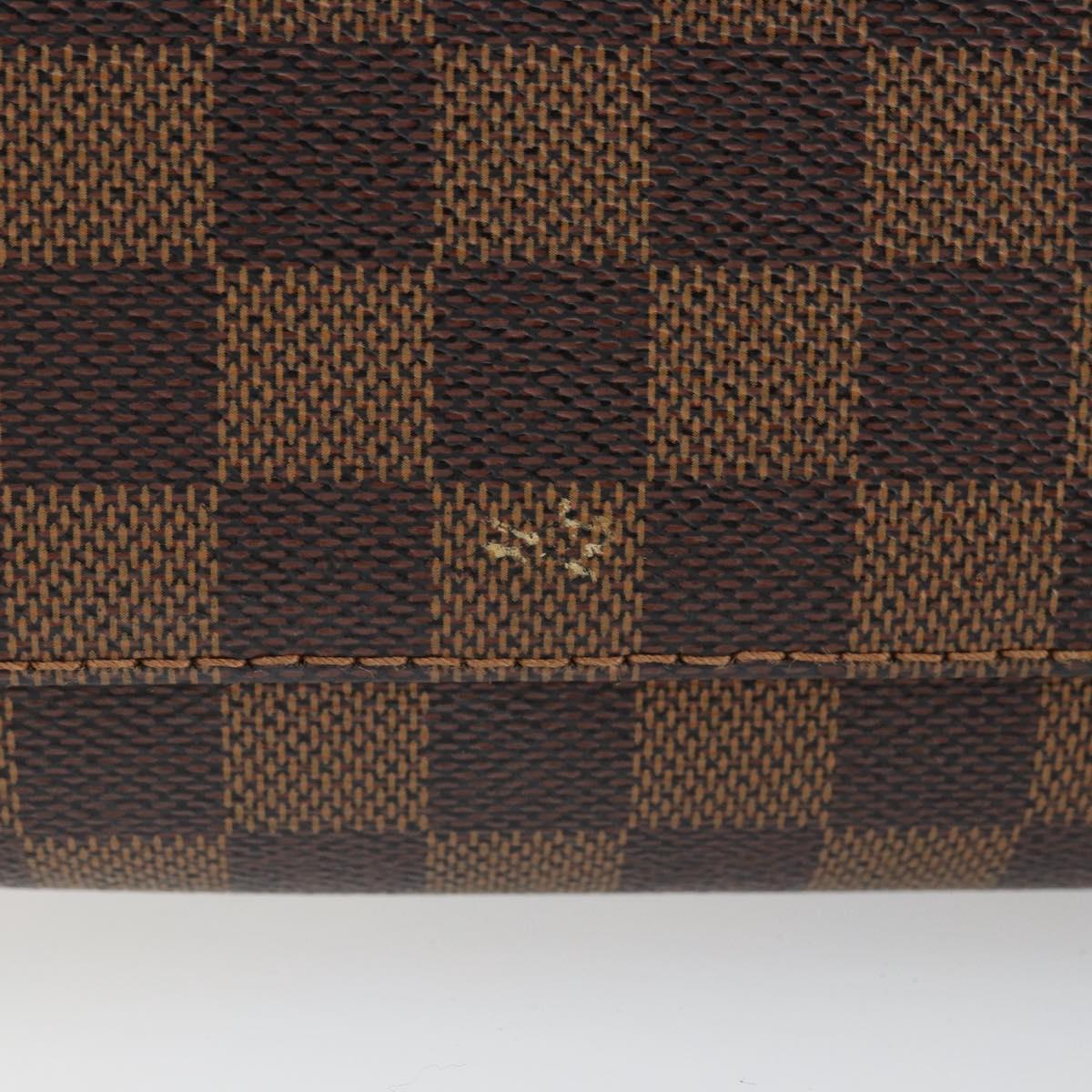 LOUIS VUITTON Damier Ebene Triana Hand Bag N51155 LV Auth ep13261