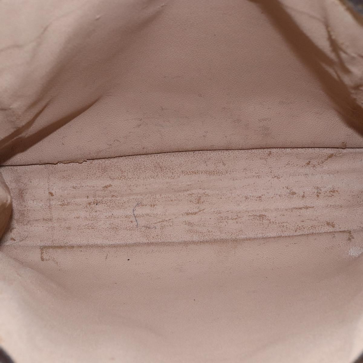 LOUIS VUITTON Monogram Sac Plat Hand Bag M51140 LV Auth ep13267