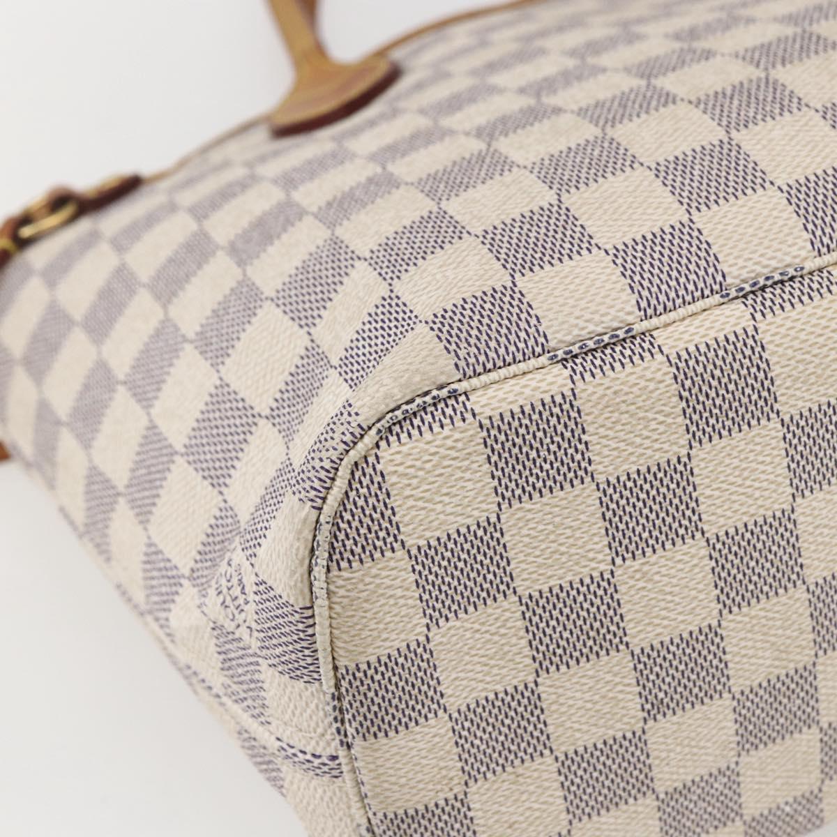 LOUIS VUITTON Damier Azur Neverfull PM Tote Bag N41362 LV Auth ep13282