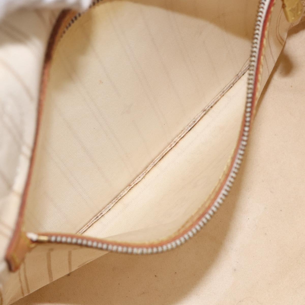 LOUIS VUITTON Damier Azur Neverfull PM Tote Bag N41362 LV Auth ep13282