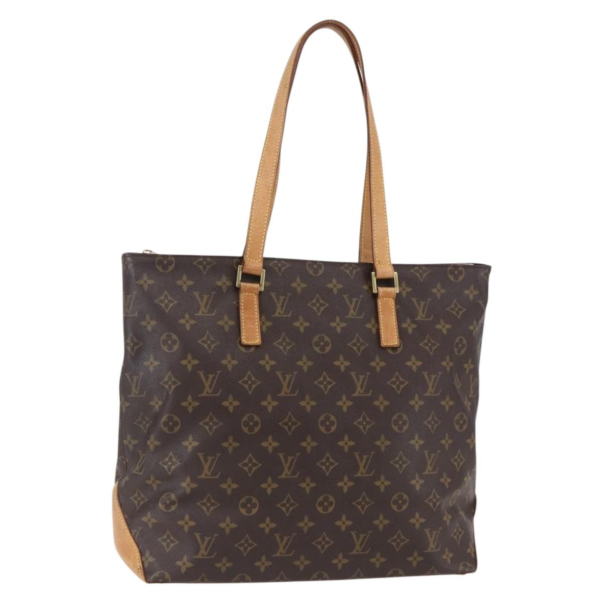 LOUIS VUITTON Monogram Cabas Mezzo Tote Bag M51151 LV Auth ep13286