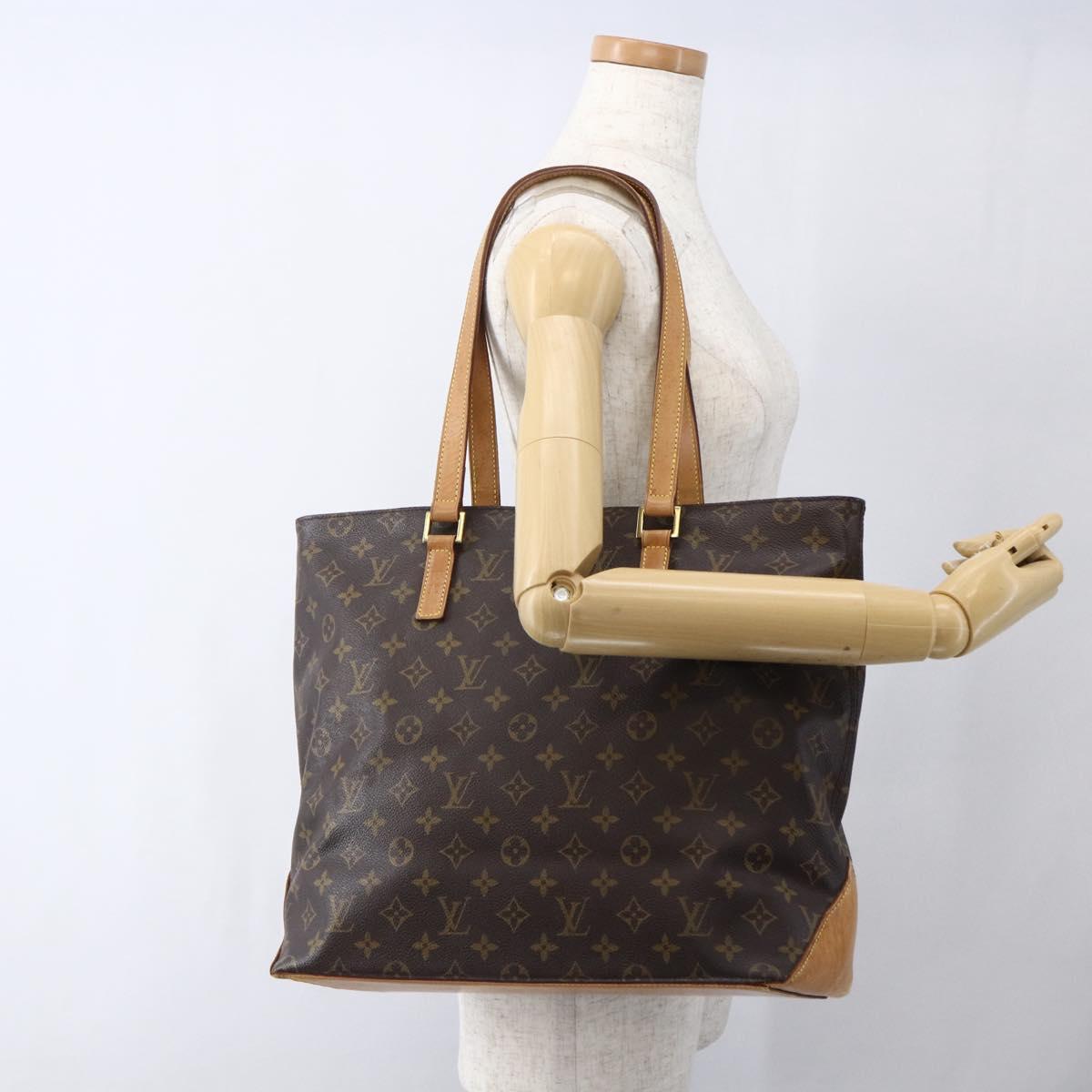 LOUIS VUITTON Monogram Cabas Mezzo Tote Bag M51151 LV Auth ep13286