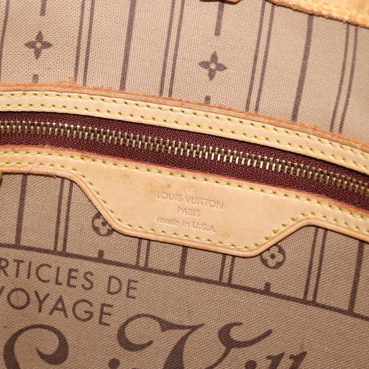 LOUIS VUITTON Monogram Neverfull PM Tote Bag M40155 LV Auth ep13287