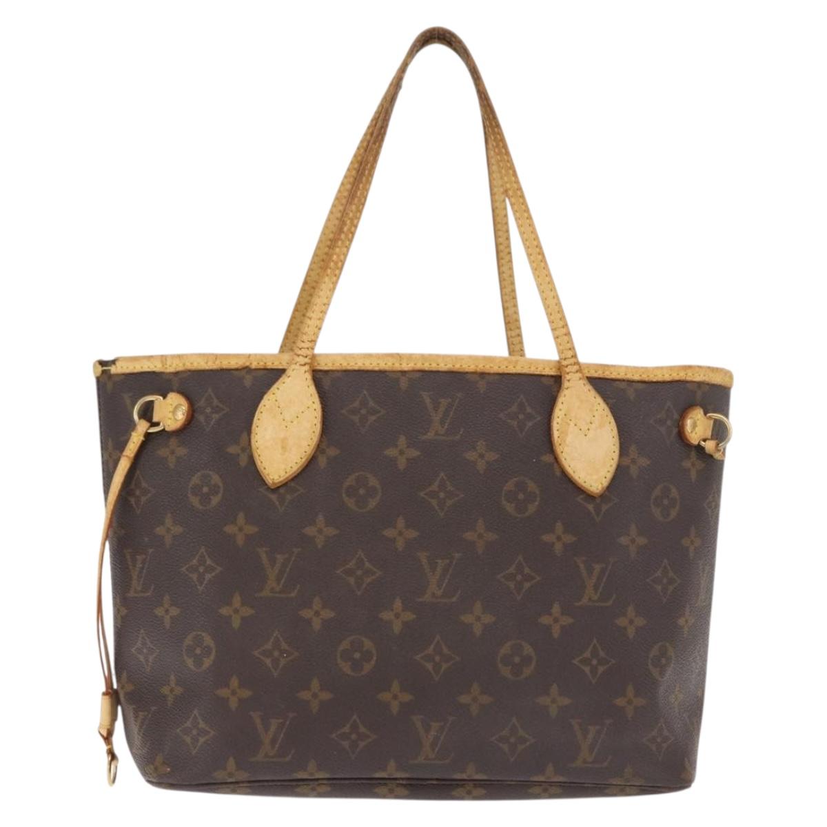 LOUIS VUITTON Monogram Neverfull PM Tote Bag M40155 LV Auth ep13287