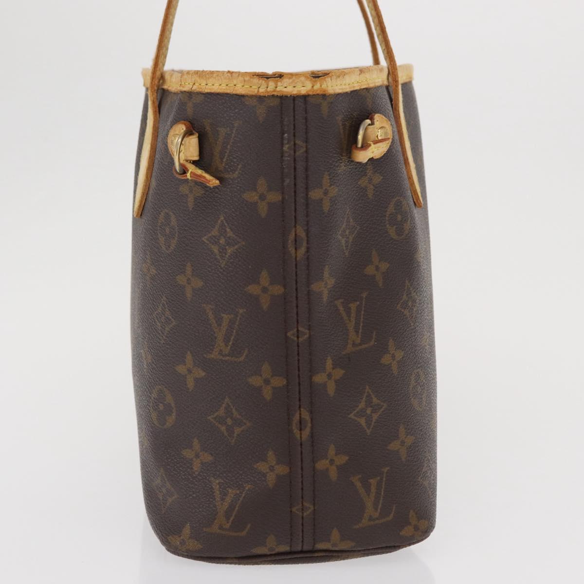 LOUIS VUITTON Monogram Neverfull PM Tote Bag M40155 LV Auth ep13287