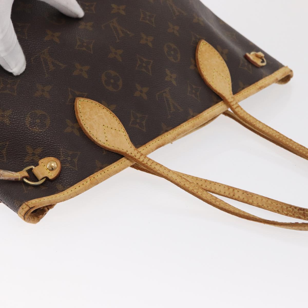 LOUIS VUITTON Monogram Neverfull PM Tote Bag M40155 LV Auth ep13287