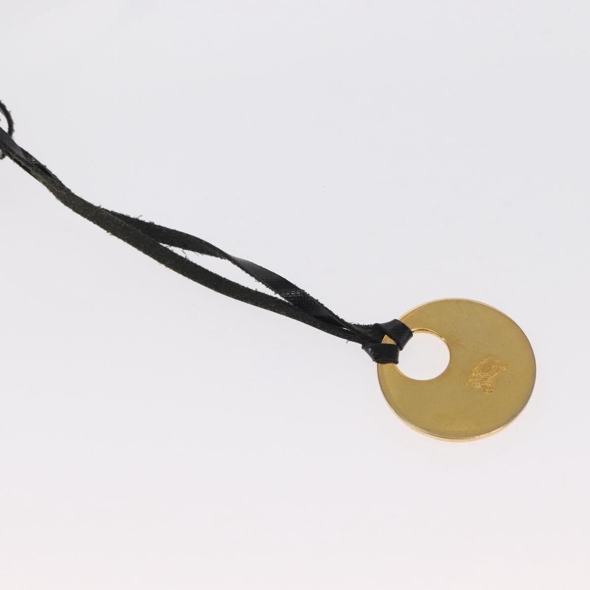 BURBERRY Nova Check Hand Bag Canvas Beige Gold Auth ep13288