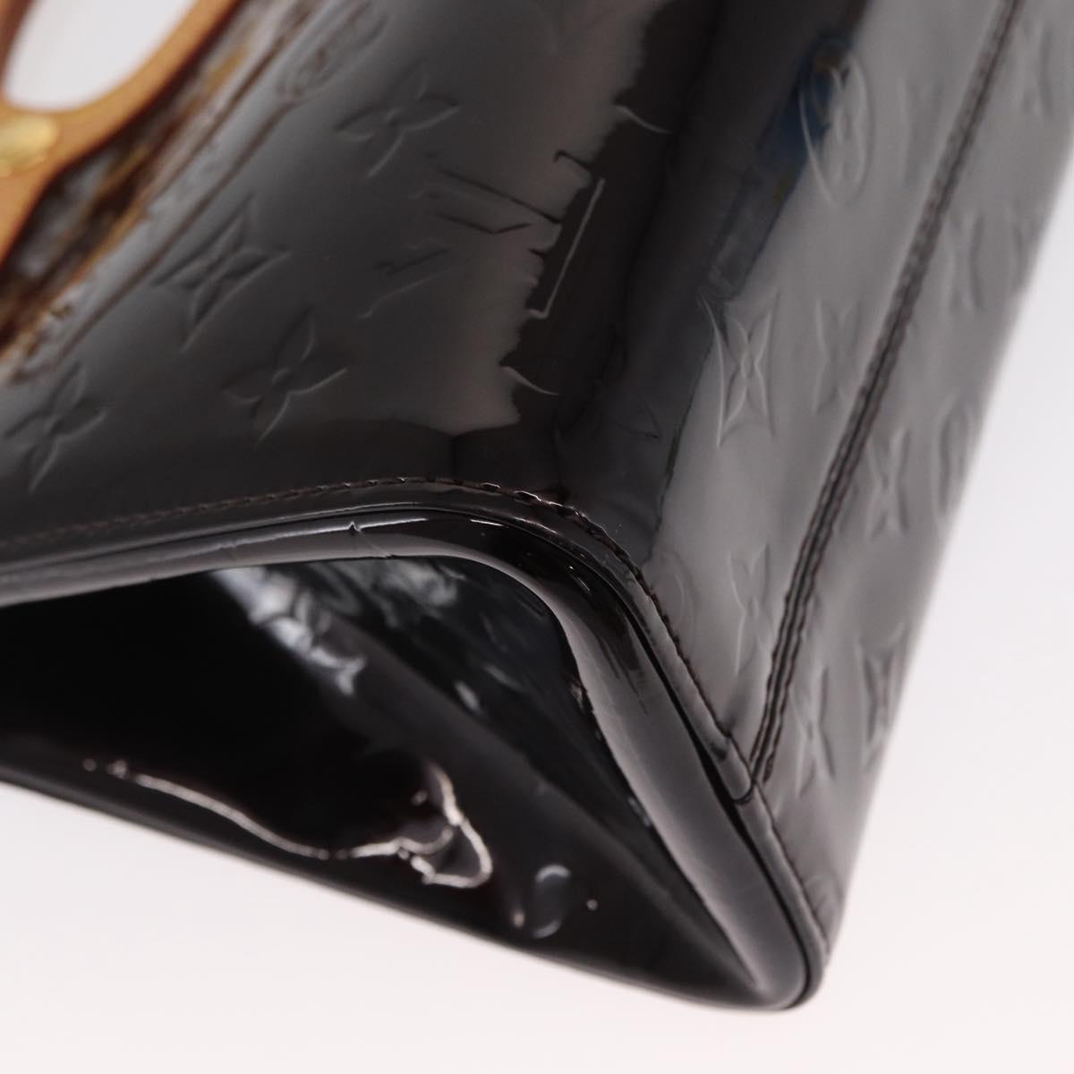 LOUIS VUITTON Monogram Vernis Roxbury Drive Bag Amarante M91995 LV Auth ep13289V