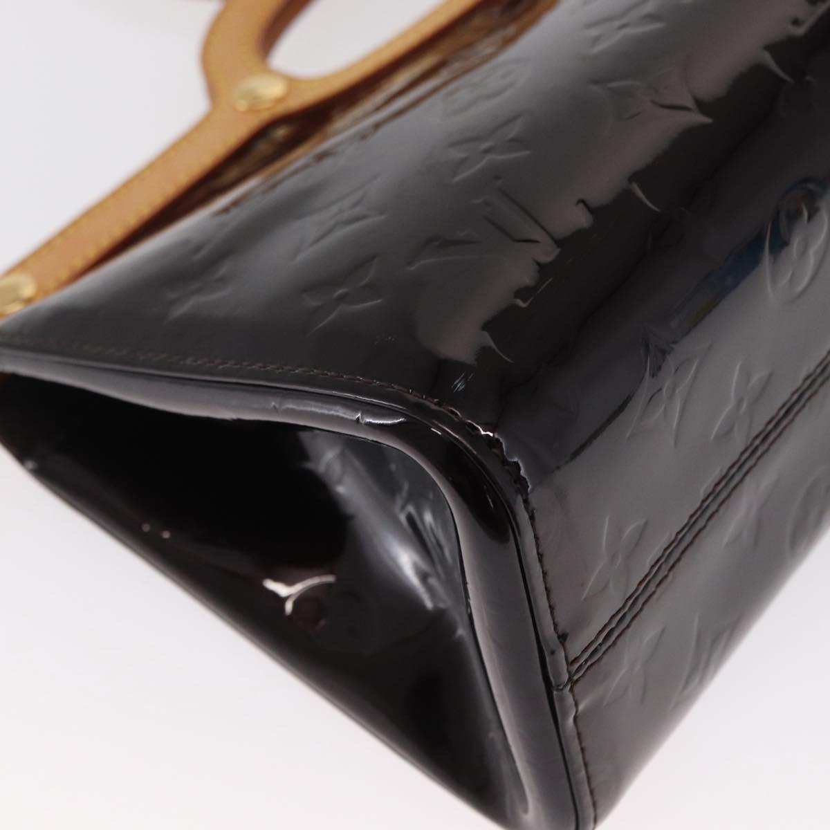 LOUIS VUITTON Monogram Vernis Roxbury Drive Bag Amarante M91995 LV Auth ep13289V