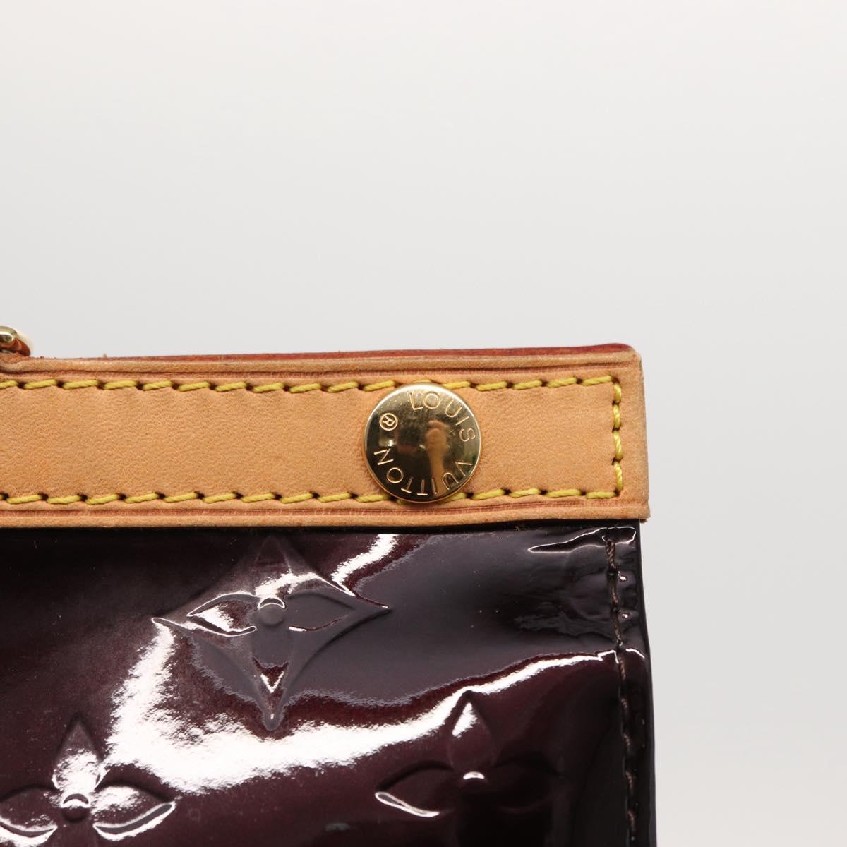 LOUIS VUITTON Monogram Vernis Roxbury Drive Bag Amarante M91995 LV Auth ep13289V