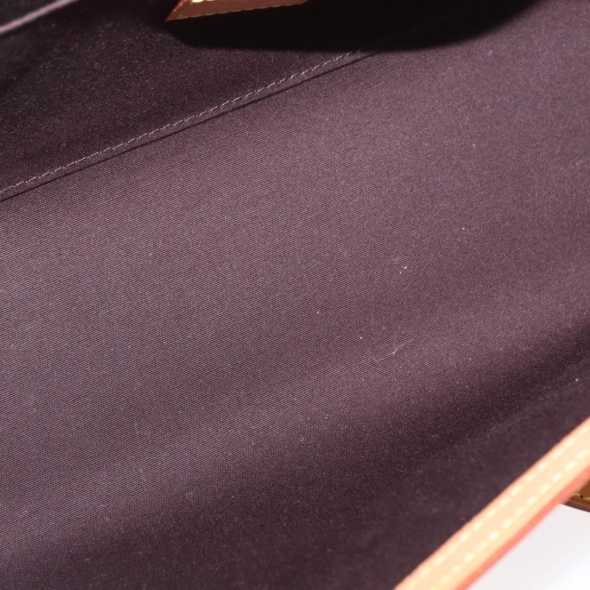 LOUIS VUITTON Monogram Vernis Roxbury Drive Bag Amarante M91995 LV Auth ep13289V