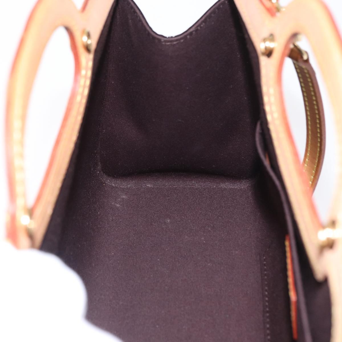 LOUIS VUITTON Monogram Vernis Roxbury Drive Bag Amarante M91995 LV Auth ep13289V