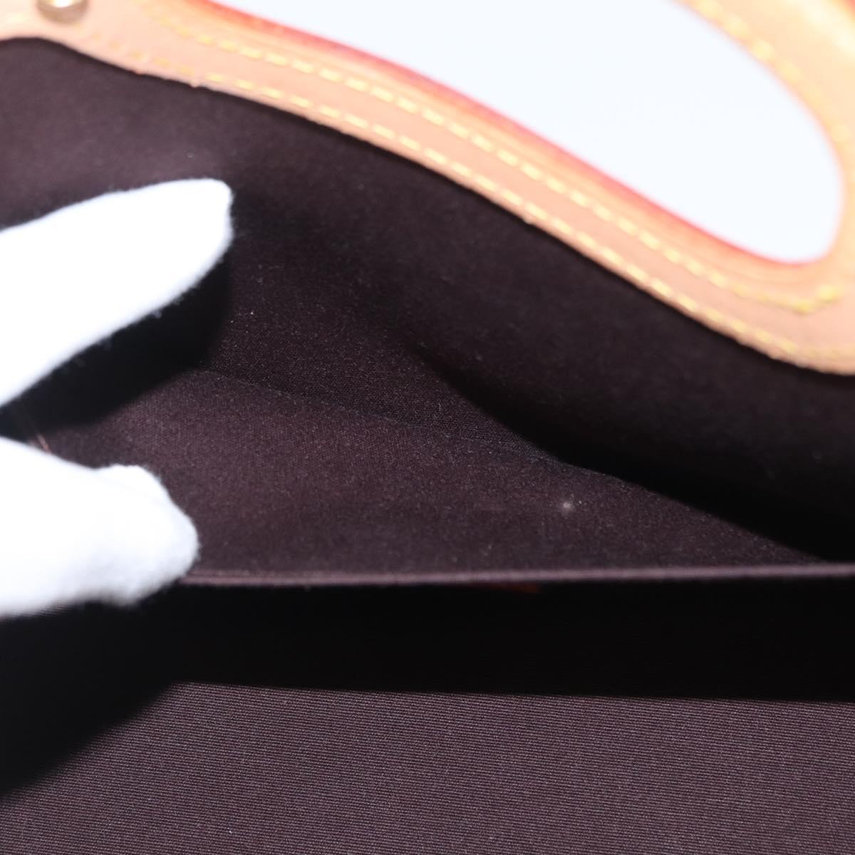 LOUIS VUITTON Monogram Vernis Roxbury Drive Bag Amarante M91995 LV Auth ep13289V