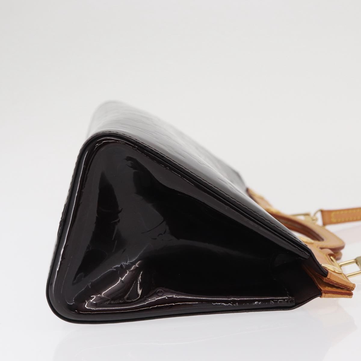 LOUIS VUITTON Monogram Vernis Roxbury Drive Bag Amarante M91995 LV Auth ep13289V