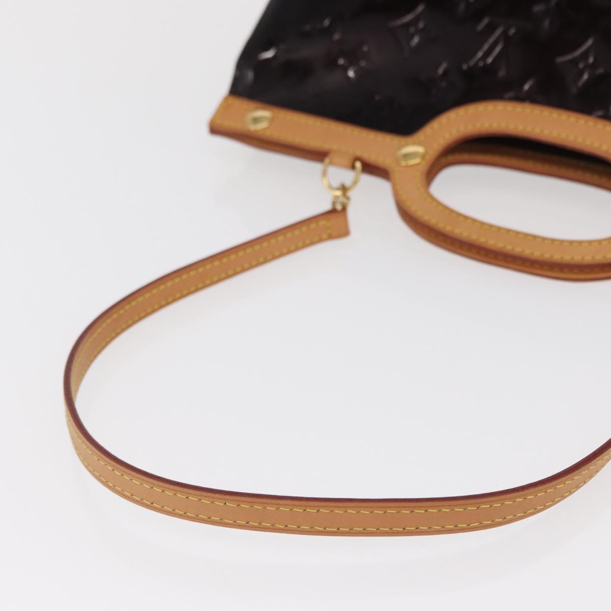 LOUIS VUITTON Monogram Vernis Roxbury Drive Bag Amarante M91995 LV Auth ep13289V