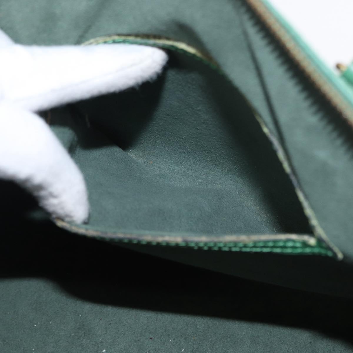 LOUIS VUITTON Epi Alma Hand Bag Borneo Green M52144 LV Auth ep13290