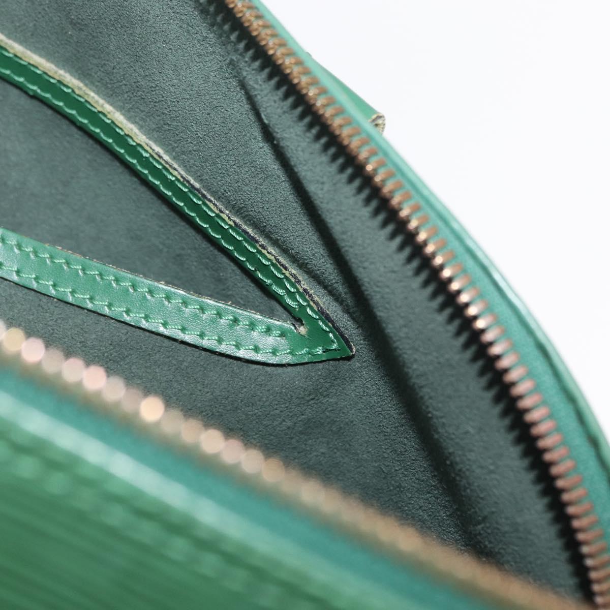 LOUIS VUITTON Epi Alma Hand Bag Borneo Green M52144 LV Auth ep13290