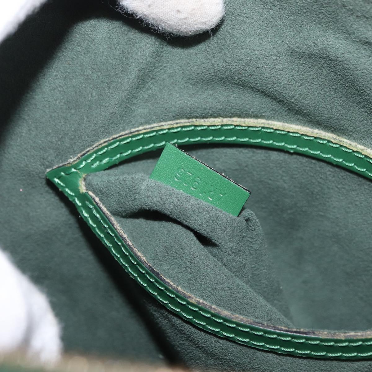 LOUIS VUITTON Epi Alma Hand Bag Borneo Green M52144 LV Auth ep13290