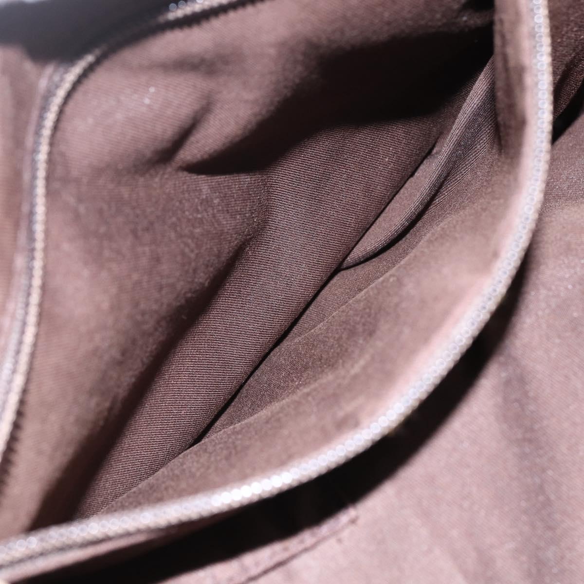 GUCCI GG Canvas Sherry Line Tote Bag Beige Pink 131231 Auth ep13301