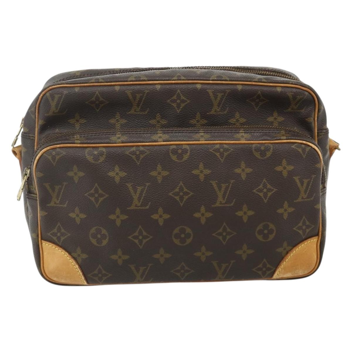 LOUIS VUITTON Monogram Nile Shoulder Bag M45244 LV Auth ep13302