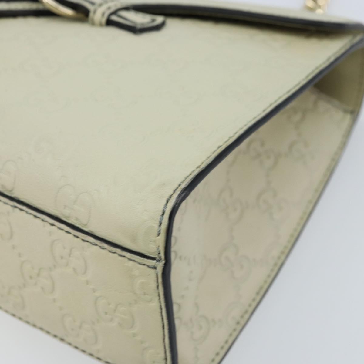 GUCCI GG Canvas Guccissima Horsebit Chain Horsebit Bag 295402 Auth ep13311