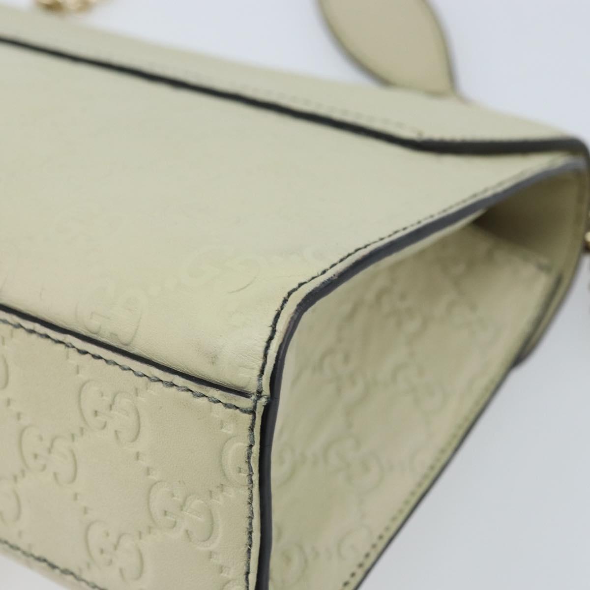 GUCCI GG Canvas Guccissima Horsebit Chain Horsebit Bag 295402 Auth ep13311