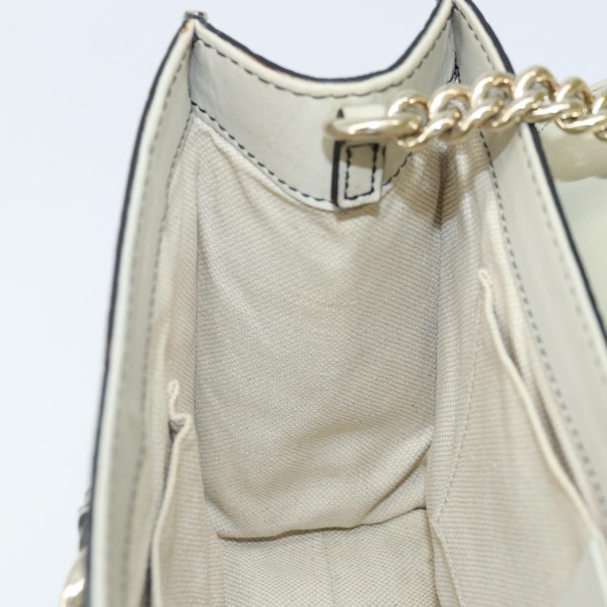 GUCCI GG Canvas Guccissima Horsebit Chain Horsebit Bag 295402 Auth ep13311